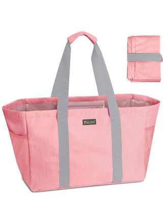 BALEINE Soft 9 Gallon Extra Large Utility Tote  Foldable Reusable Storage Bag (Peach Pink) - pzsku/Z3F290304FB86FCFE58A2Z/45/1749793714/70367245-db90-414e-814e-ccbc390379a5