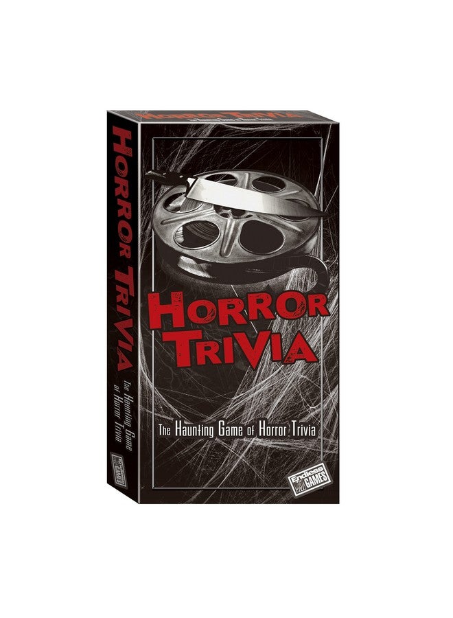 Endless Games Horror Trivia Card Game - Test Your Knowledge of Horror Pop Culture Facts with 300 Scary Fun Trivia Questions - Image 1