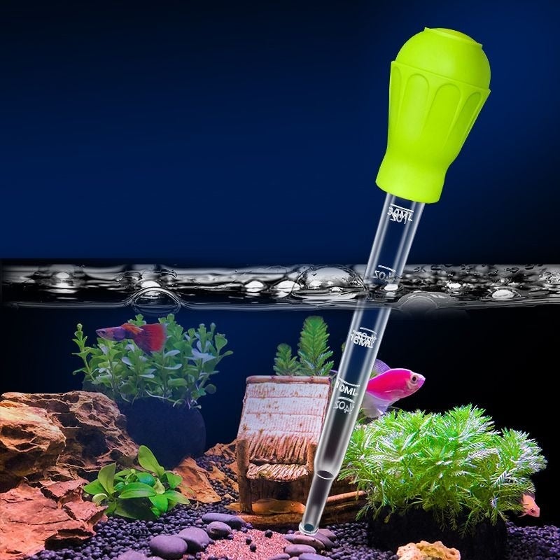 Aquarium Cleaning Pipette with Bulb, Siphon Doser for Water Transfer - Image 4