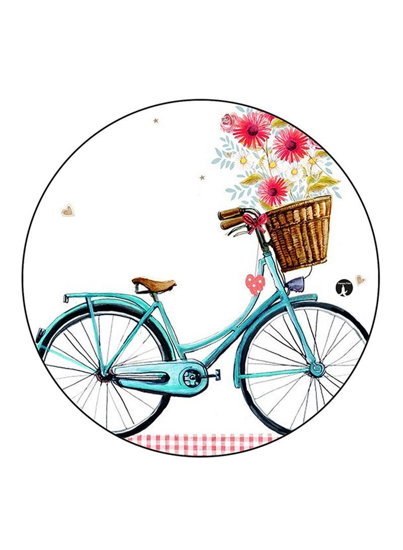 RKN Bike Printed Mouse Pad Multicolour