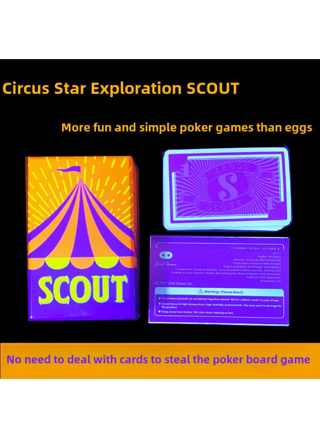 Generic - Circassie Scout SCOUT Start-up Company STARTUPS DURIAN Durian To Forget To Return To Bamboo Forest For Party Board Game-Specifications: Nine Panic/Alien - Image 1