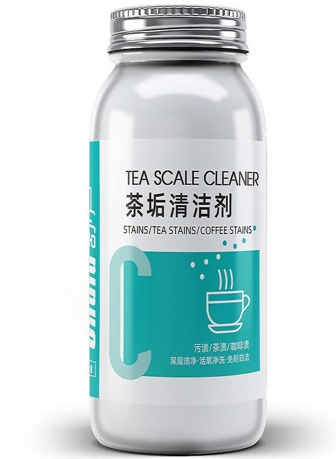 HEYOL Tea Scale Cleaner || Tea Stain Removal Powder || Coffee Scale Remover Powder For Teapot, Water Cup, Teacup, Tea Set (Pack Of 1) - Image 1