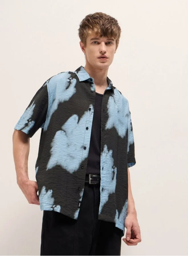 THE BEAR HOUSE Men's Shirt for Casual and Wear | Classic Button-Down Style for Daily Use, Travel, Events & All-Season Outfits | Versatile & Stylish Wardrobe Essential for Every Occasion