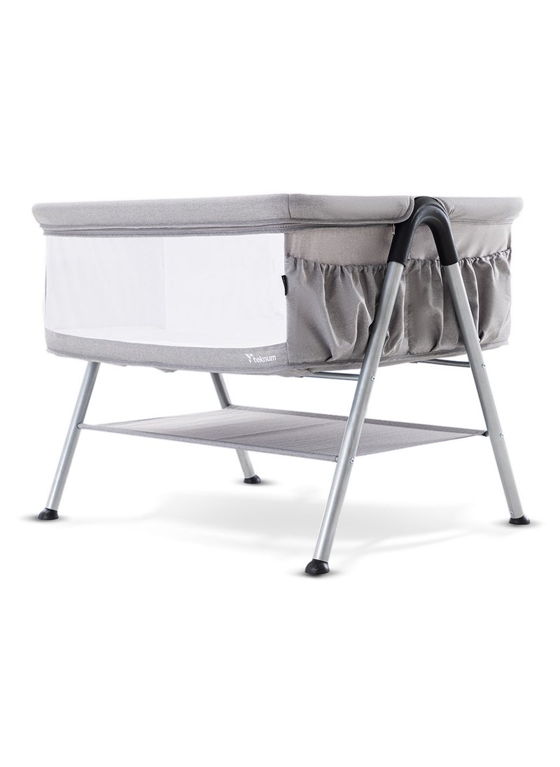 Teknum FELLOW 2 Twin Bedside Crib Bassinet - Grey - pzsku/Z3F2963D116B1C85CC2D7Z/45/_/1718348641/eb85e0d3-3fe5-4c9e-85dc-38970c1da077