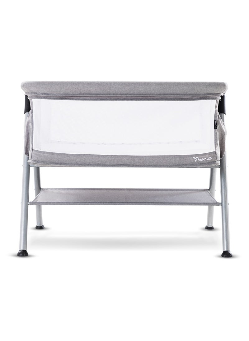 Teknum FELLOW 2 Twin Bedside Crib Bassinet - Grey - pzsku/Z3F2963D116B1C85CC2D7Z/45/_/1718348651/bb6229bf-5548-4d3a-bad1-b69b1b208845