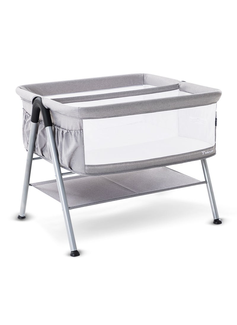 Teknum FELLOW 2 Twin Bedside Crib Bassinet - Grey - pzsku/Z3F2963D116B1C85CC2D7Z/45/_/1718348662/b7f13a99-4270-4e84-bde1-cf8fc7477278
