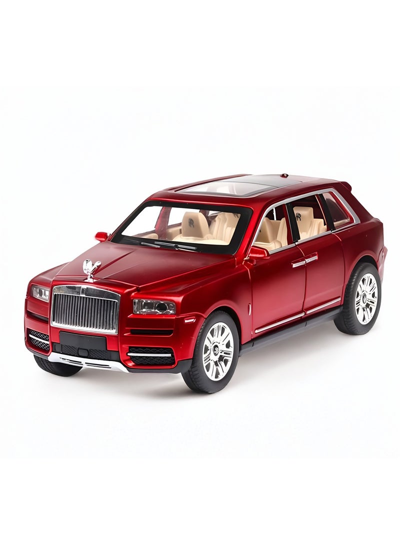 تشي زي سيارة رولز رويس كولينان نموذج معدني مصغّر بمقياس 1:24 للأولاد والبنات - Image 1