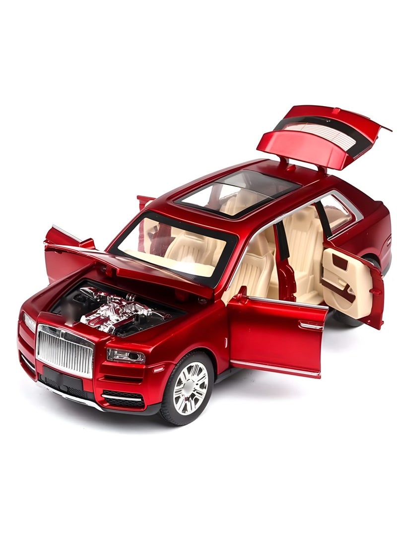 تشي زي سيارة رولز رويس كولينان نموذج معدني مصغّر بمقياس 1:24 للأولاد والبنات - Image 2