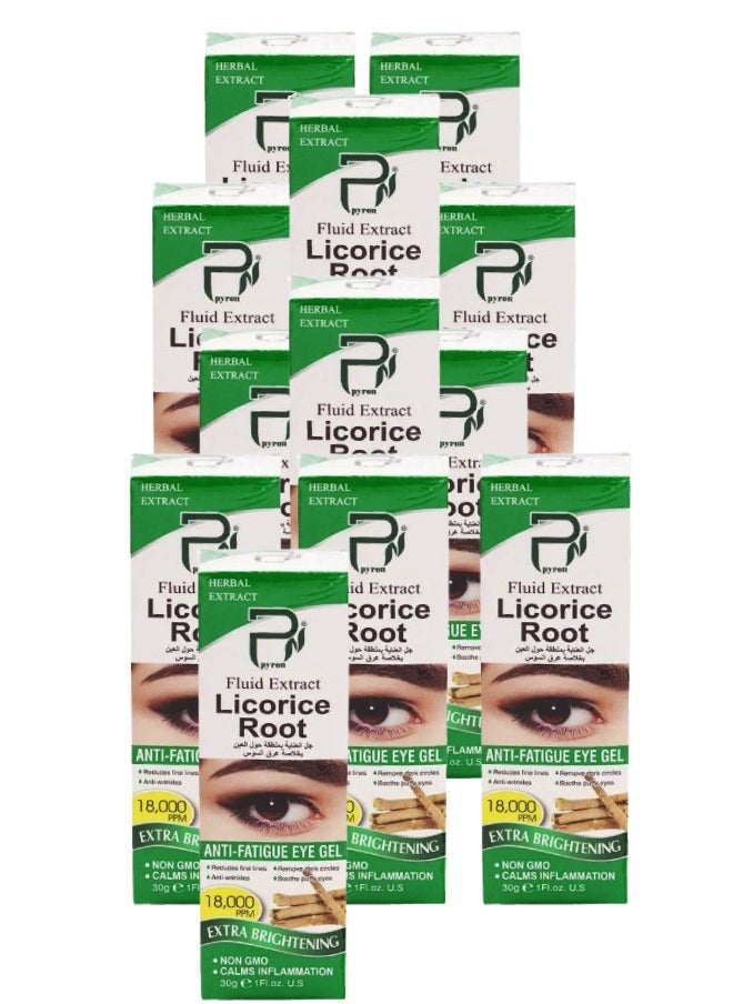 PYRON 12 Pieces Licorice Root Eye Gel 30ML  - Image 1