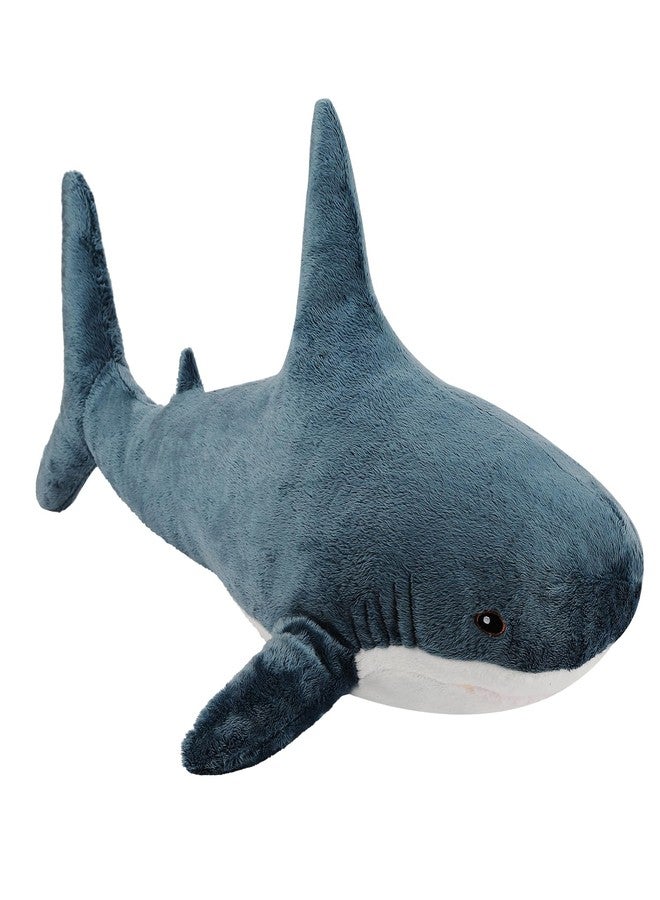MUPI Shark Stuffed Animal Plush 11" Cute Shark Toy Plush Pillows Soft Cotton Sharks Plushies Ocean Sea Animal Doll Gifts for Boys Girls Kids Adults（Navy Blue） - Image 1