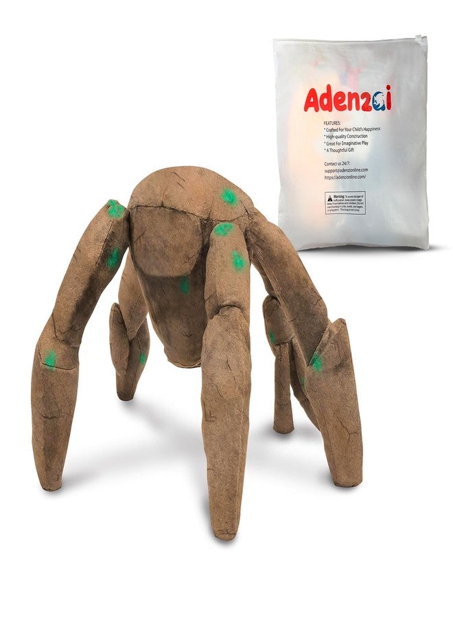 Adenzai Plush Toy, Soft Stuffed Animal Plush Doll, Cute Small Collectible Gift for Boys and Girls (Brown/Beige Multicolor - Style 1) - Image 1
