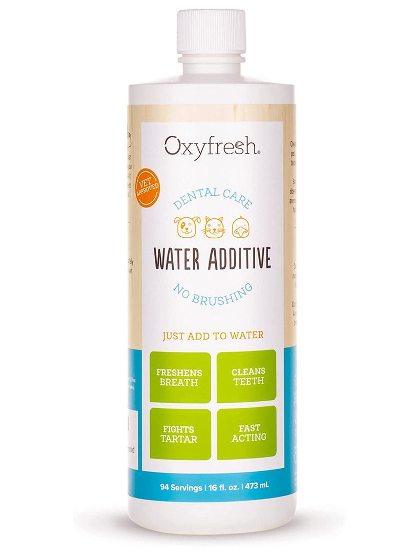 Oxyfresh Premium Pet Dental Care Solution Pet Water Additive 473 ml - Image 1