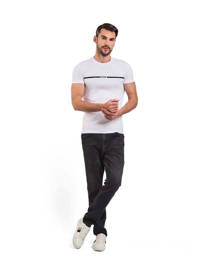 DALYDRESS Modern Fit Crew Neck Cotton T-Shirt - Image 5