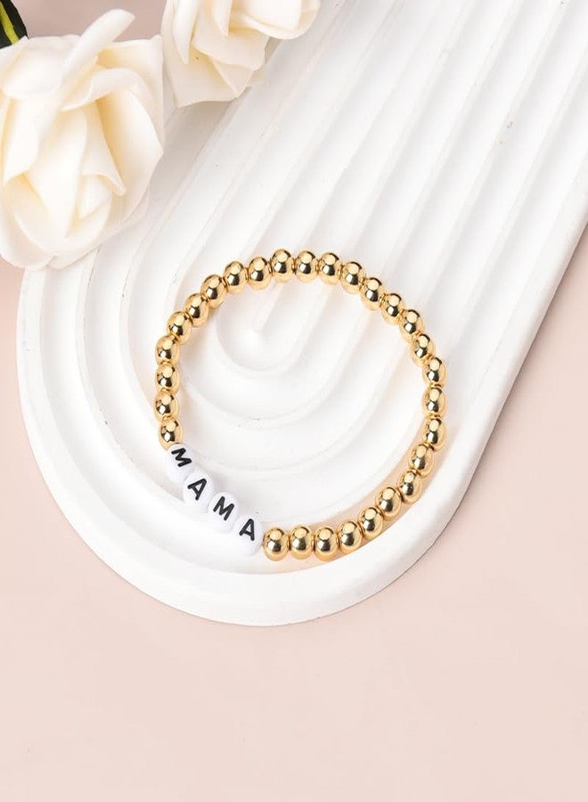 YangQian Mom Gifts from Daughters Sons Mama Mothers Day Gifts for Mom Birthday Gifts Bracelet Mom Wedding Gift from Bride Mother Bead Bracelets Mum Mommy Mom Retirement Appreciation Holiday Gift Ideas - Image 4