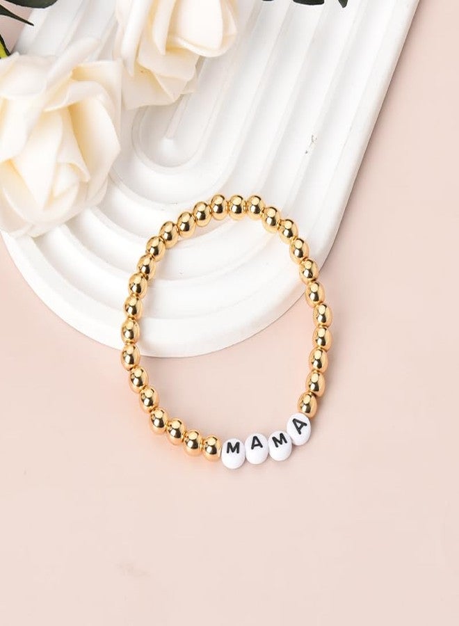 YangQian Mom Gifts from Daughters Sons Mama Mothers Day Gifts for Mom Birthday Gifts Bracelet Mom Wedding Gift from Bride Mother Bead Bracelets Mum Mommy Mom Retirement Appreciation Holiday Gift Ideas - Image 5