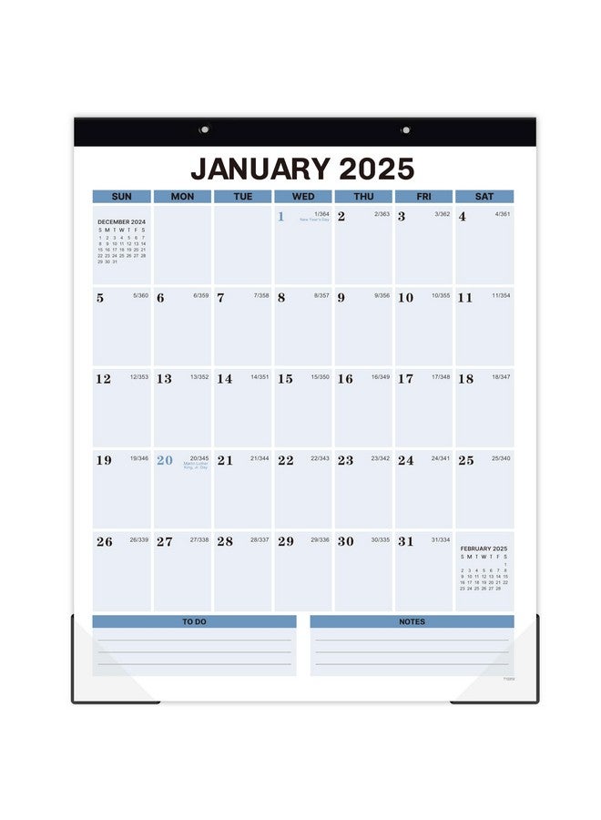 MaaIbok 2025 Magnetic Calendar For Fridge - Refrigerator Calendar 2025, Jan. 2025 - Dec. 2025, 11.5"X 14.6", Calendar 2025 With Sturdy Magnet Stripe, Hanging Holes & Corner Protector  - Image 1
