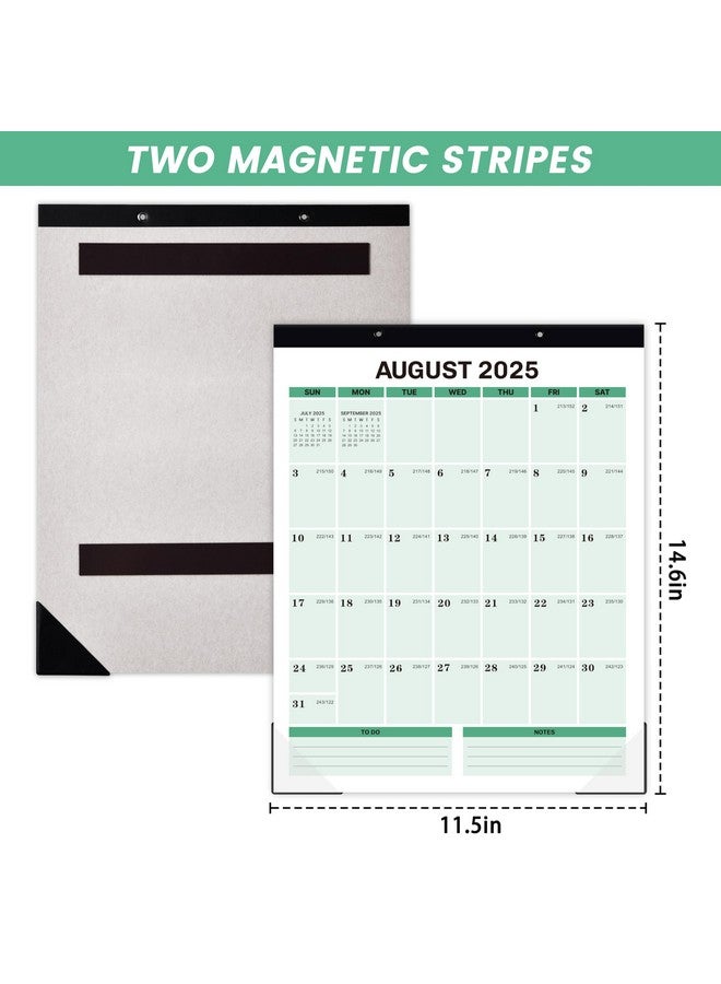 MaaIbok 2025 Magnetic Calendar For Fridge - Refrigerator Calendar 2025, Jan. 2025 - Dec. 2025, 11.5"X 14.6", Calendar 2025 With Sturdy Magnet Stripe, Hanging Holes & Corner Protector  - Image 5