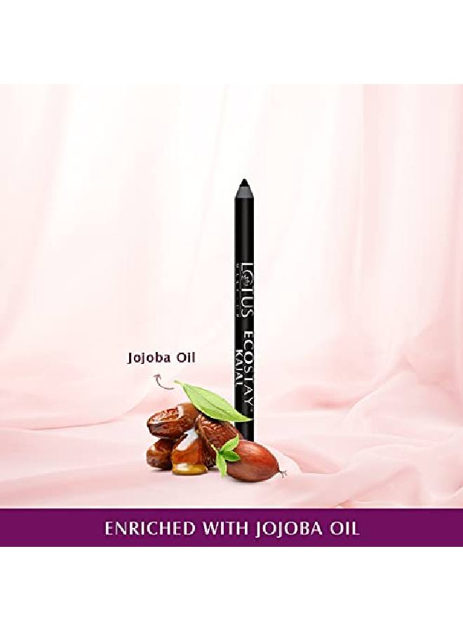Lotus Makeup Makeup Eye Combo | Ecostay Kajal Pencil Stick | Opulence Eye Liner | 5.2G - Image 5