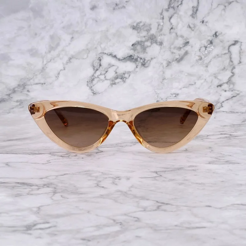 Explicit Poets EXPLICIT POETS 28EP6-BELLA CHAMPAGNE-GRADIENT BROWN SUNGLASSES