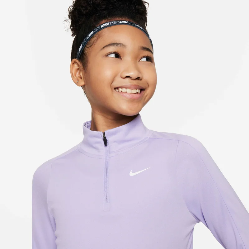 Nike Kids' Dri-FIT Long-Sleeve 1/2-Zip Top