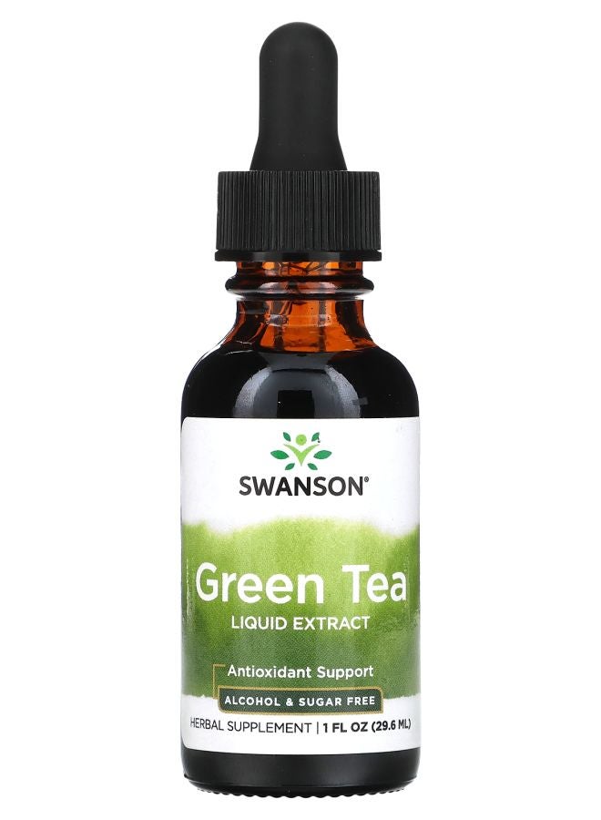Green Tea Liquid Extract Alcohol & Sugar Free 1 fl oz (29.6 ml)