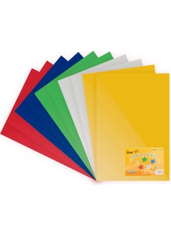 Lino Mirrored Cardboard 23X33 Cm. 5 Colors 10 (2708J) 