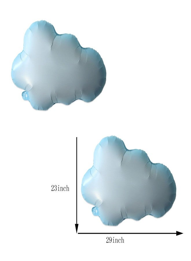LYK 6PCS Lightning Bolt Cloud Mylar Balloons, Flash Foil Party Balloon for Birthday Party Supplies, Wedding, Baby Shower Decorations - Image 5