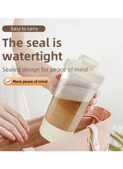 Aquaforest Electric Mixing Cup, Shaking Cup, Portable Coffee Cup, Fitness Protein Powder Mixing Cup, Powerful Power, Food Grade Material, Precise Scale, USB Fast Charging, Self-cleaning, Easy To Maintain, Sealed And Leak Proof 400ml Portable Cup  - Image 5