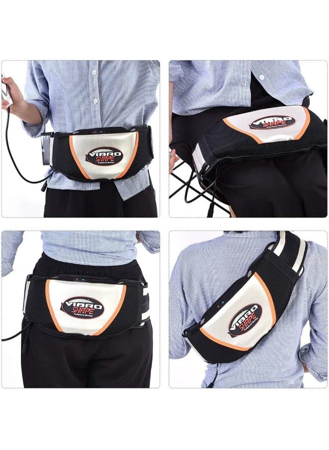 Generic Waist Massager, Electric Vibrating Massager Slimming Belt Weight Lose Magnet Belt Fat Burner Body Shake Belt Lose Weight Shake Belt Waist Trainer  - Image 5