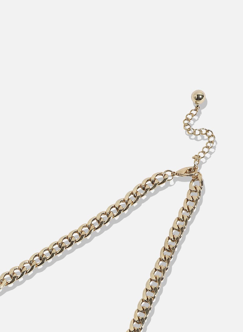 SOHI Designer Statement Stone Artificial Necklace Jewellery  - Image 5