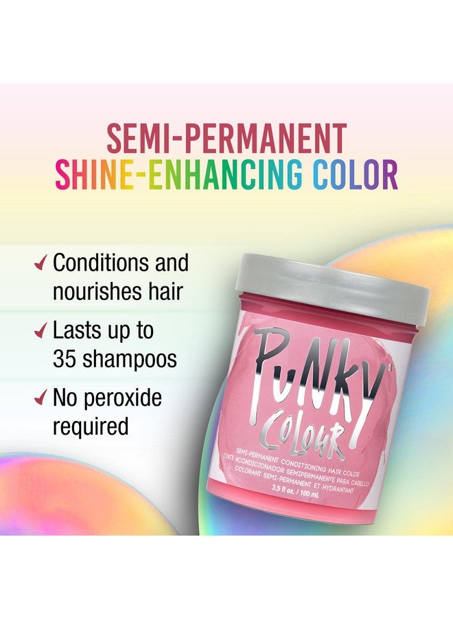 Punky Cotton Candy Semi Permanent Conditioning Hair Color, Vegan, PPD and Paraben Free, lasts up to 35 washes, 3.5oz - Image 2