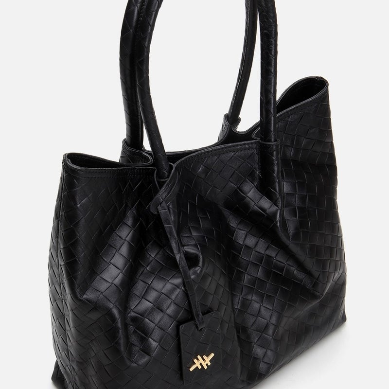 Hotiç 03CAH297030A100 GENUINE Leather Black Women's Bag  - Image 3