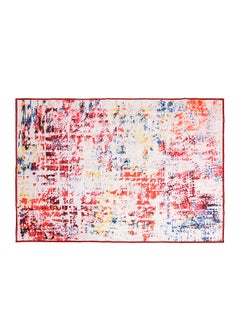 Status Contract 3D Printed Vintage Floral Design Carpet Rug Office, Bedroom, Hall Room, in Home Anti Slip Floor Mat, Polyester, Multicolor, 121 X 182 Cm  - Image 2