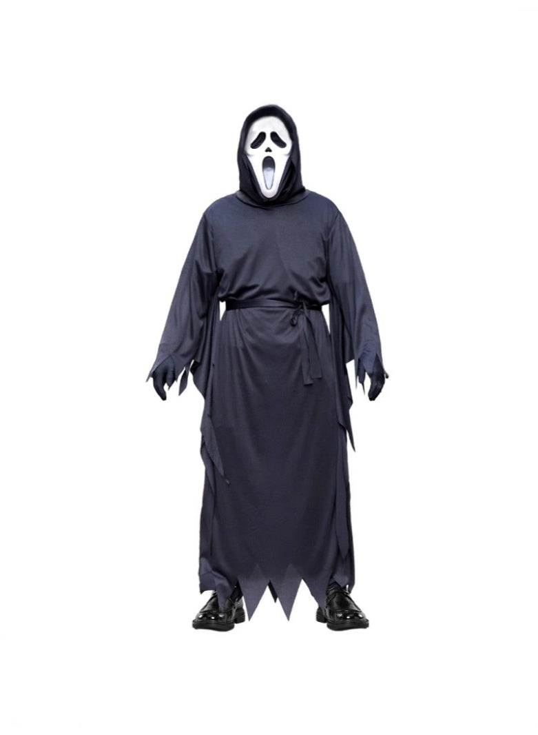 xppier Boy's Cosplay Costumes for Stage Performances - Funny Ghost Suit for Halloween, 130cm - Image 5