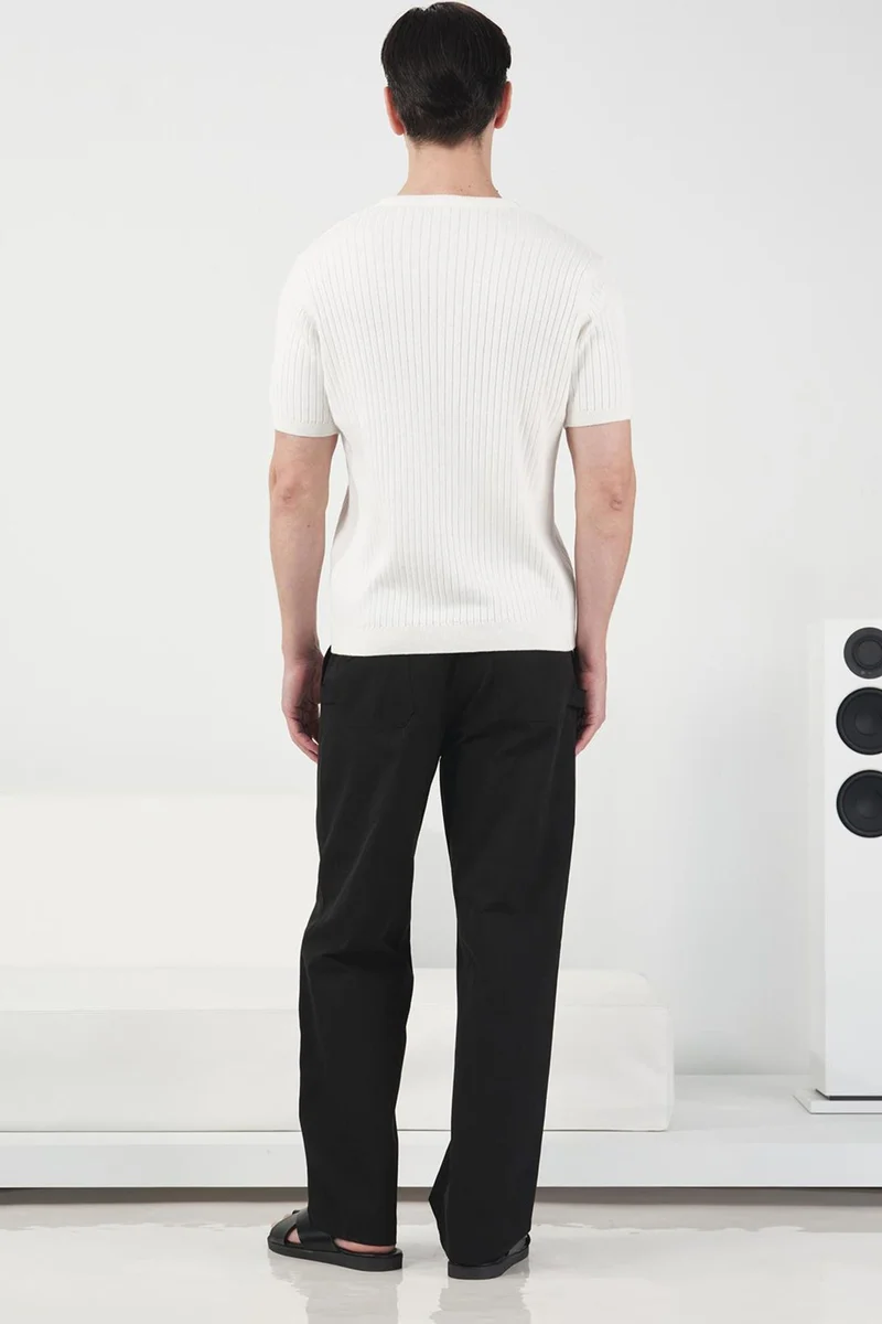 Giesto Dusty White GIESTO Men's Cotton T-Shirt for Men | Best Price UAE