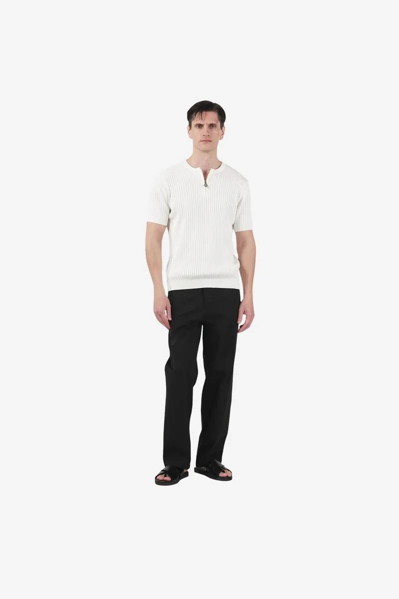 Giesto Dusty White GIESTO Men's Cotton T-Shirt for Men | Best Price UAE
