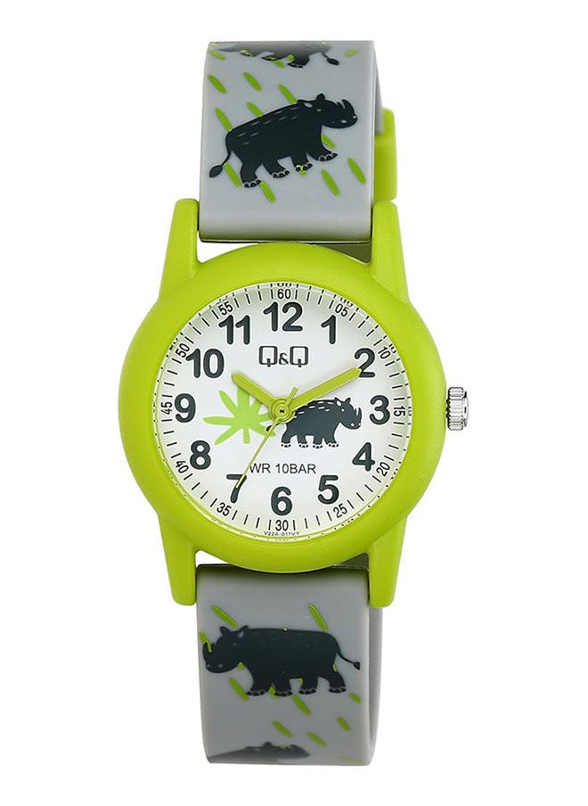 Q&Q Rubber Analog Watch V22A-017VY  - Image 1