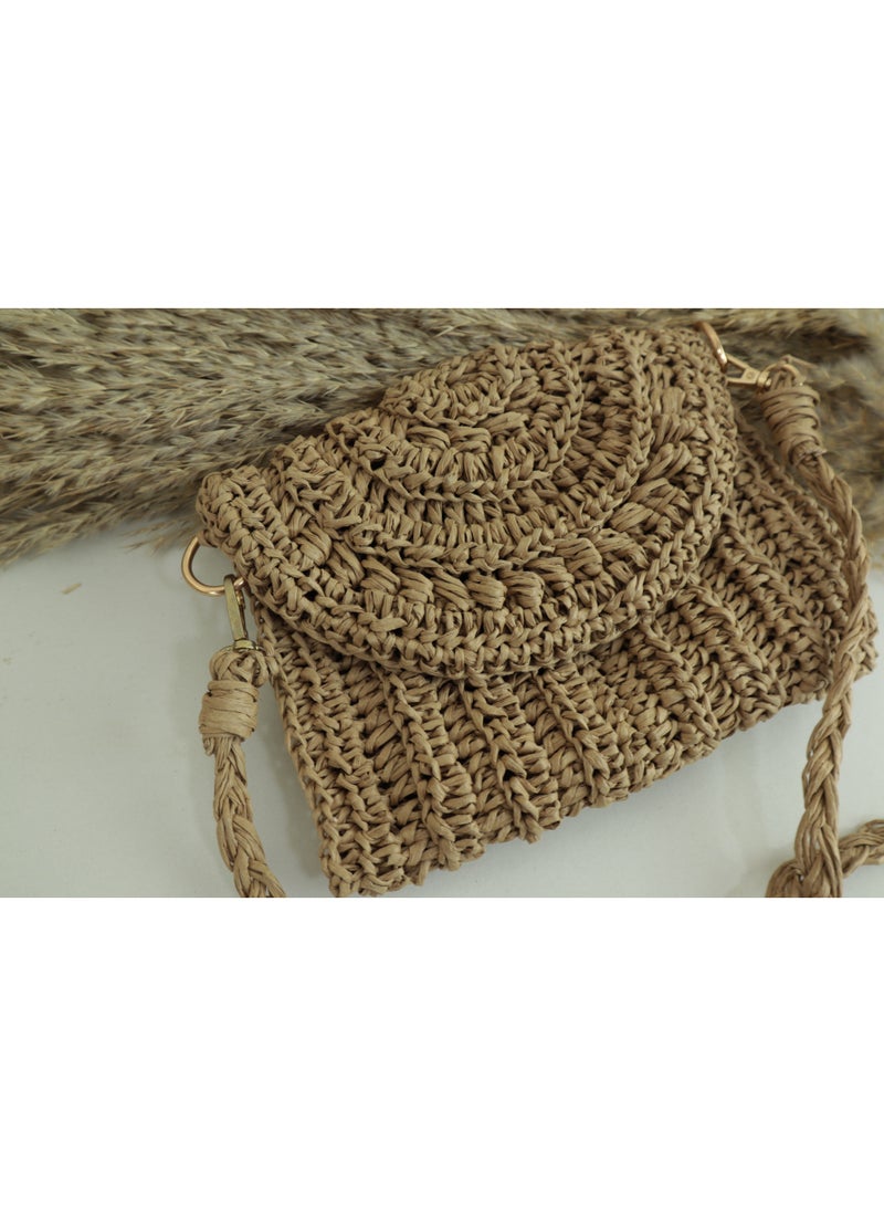 انتيكيانو شنطة كتف كروشيه للنساء - Image 2