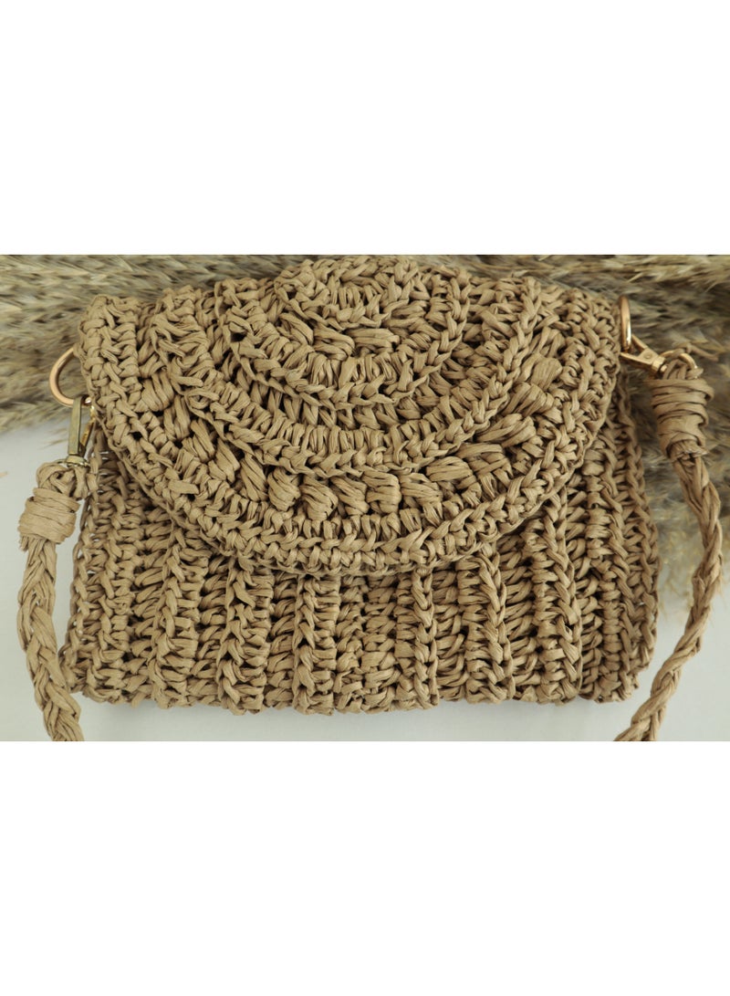 انتيكيانو شنطة كتف كروشيه للنساء - Image 3