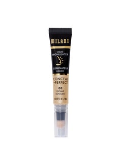 MILANI Milani Conceal + Perfect Facelift Liquid Highlighter - 01 Lunar  - Image 2