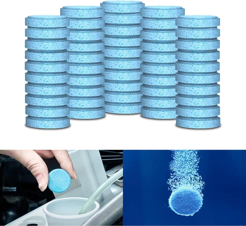 Robustt Concentrated Automotive Glass Wiper Cleaning Tablets, Car Windshield Washer Solid Tablets, Glass Cleaner Tablets (Pack of 30) - Image 5