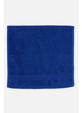 Cotton home Textured Face Towel, Blue  - Image 2