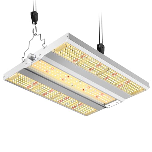 VIPARSPECTRA XS1500 Pro LED Grow Lights for Seed Starting Vegetables Bloom, New-gen Lens Dimming Daisy Chain Full Spectrum Grow Lights for Indoor Plants 2x2/3x3 Grow Tent Actual Power 150 Watt - Image 1