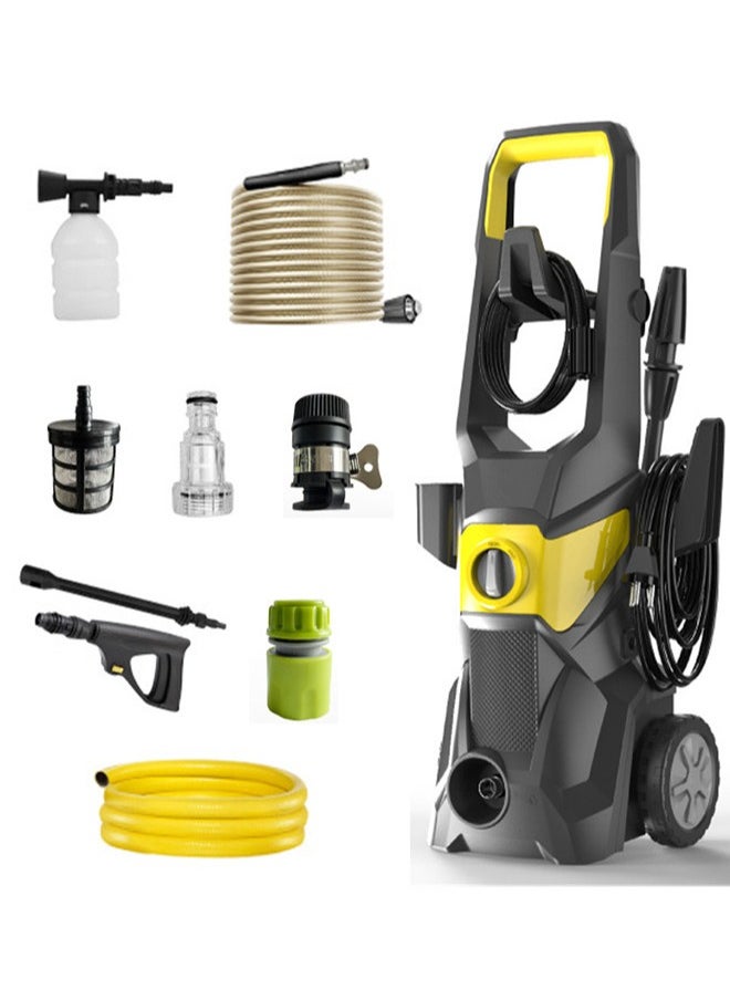 Denzoz Electric Pressure Washer 3000 Max PSI 2.5GPM Power Washer High Pressure Cleaning Machine with Foam Cannon for Car House Patio Deck Fence Driveways  - Image 1