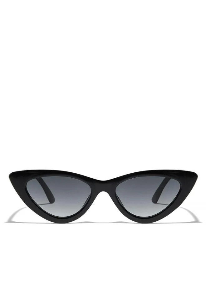 Blackout GWEN Women Black Sunglasses - Frame Material: Thermoplastic Rubber (TR90)- Frame Color: Black-Lens Color: Gray  - Full Rim