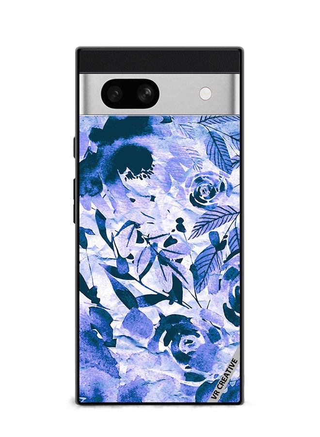 VR CREATIVE Protective Case Cover For Google Pixel 7a Flower Design Multicolour - Image 1