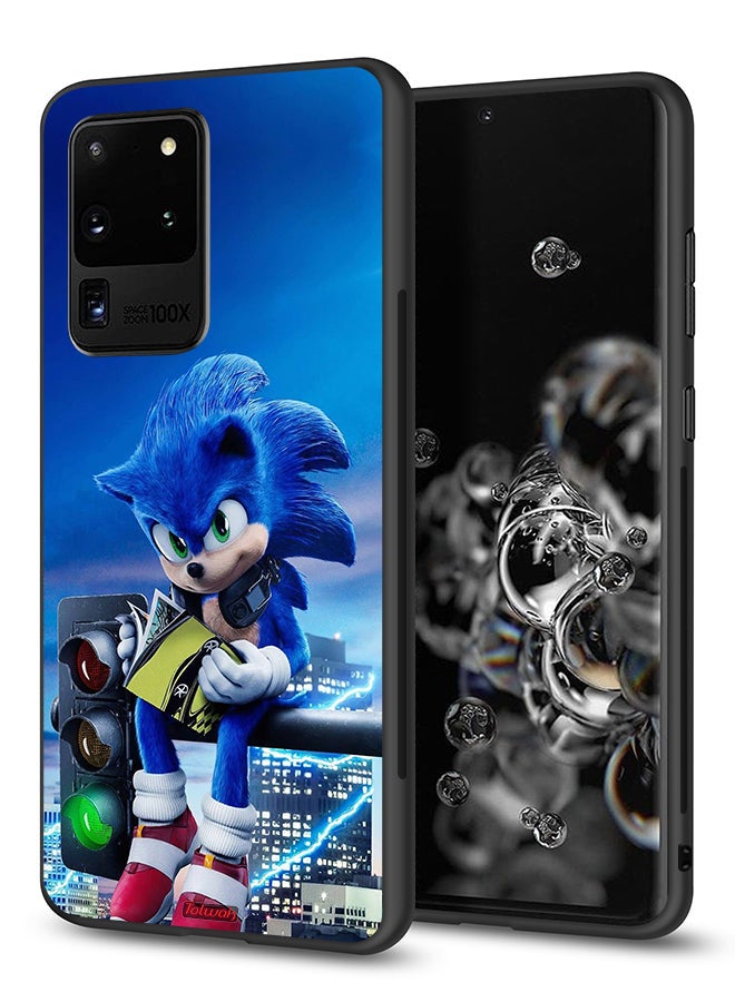 Tolwak Samsung Galaxy S20 Ultra Protective Case Cover Sonic Reading - Image 1