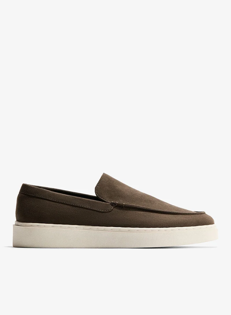 H&M Moccasin-seam loafers