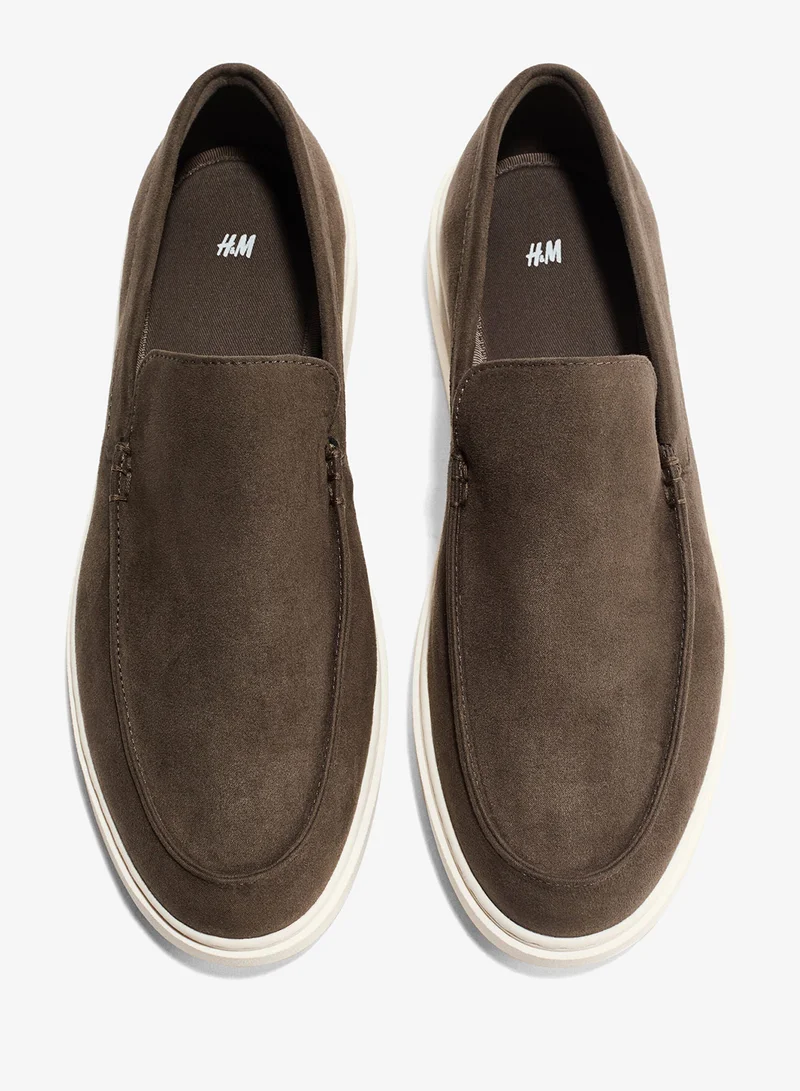 H&M Moccasin-seam loafers
