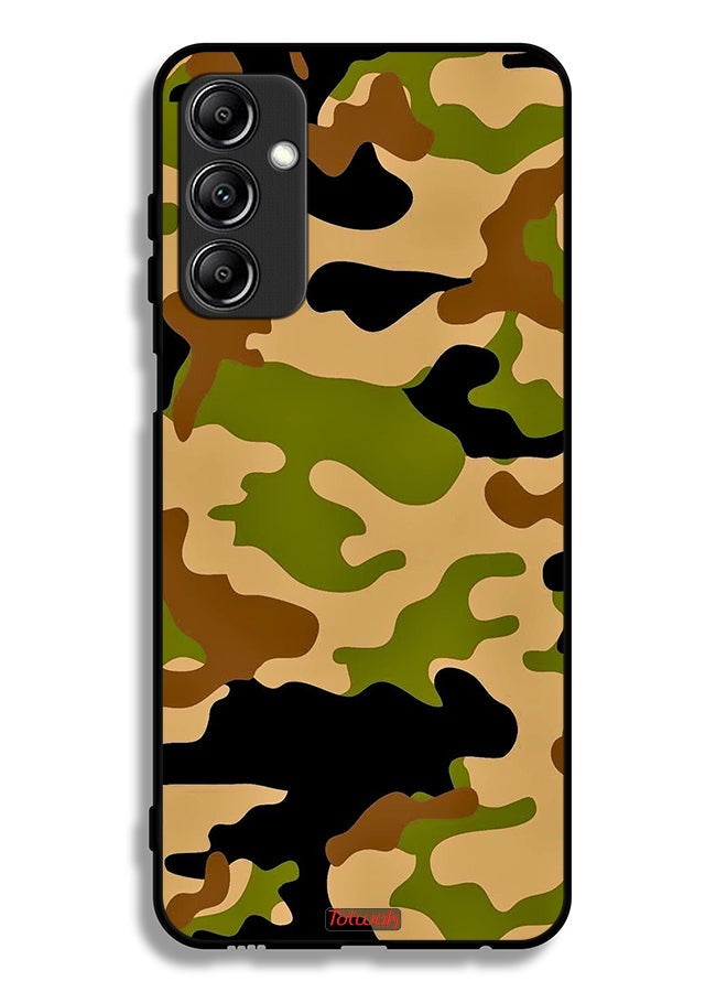 Tolwak Samsung Galaxy A14 5G Protective Case Cover Camouflage Abstract Digital Pattern - Image 1